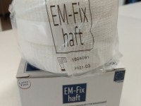 Самофиксирующийся   бинт  EM-Fix haft, размер 6см х 20м цвет белый, в индивидуальной упаковке - Производство и продажа расходных материалов для салонов красоты, парикмахерских и медицинских центров, Екатеринбург