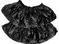 70 мкрн Бахилы п/э ПРОЧНЫЕ 1000пар Черный с дв.рез - Производство и продажа расходных материалов для салонов красоты, парикмахерских и медицинских центров, Екатеринбург