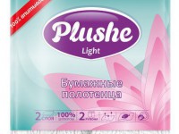 Полотенце бум. Plushe рулон 12 м. 2рул/уп 2х сл. - Производство и продажа расходных материалов для салонов красоты, парикмахерских и медицинских центров, Екатеринбург