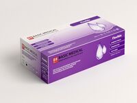 М р-р СИРЕНЕВЫЕ Перчатки нитриловые н/опудр. Basic Medical Flexible №50 - Производство и продажа расходных материалов для салонов красоты, парикмахерских и медицинских центров, Екатеринбург